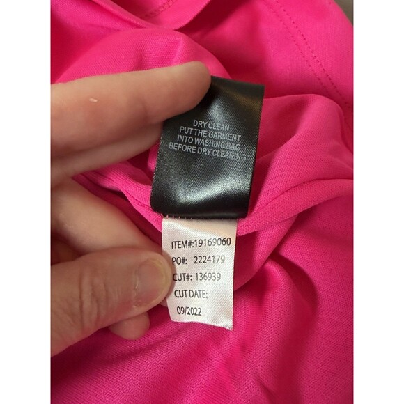 Torrid At The Knee Sequin Strong Shoulder Dress Pink size 24 - Picture 7 of 16